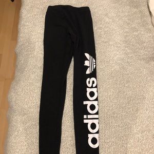 Adidas logo leggings